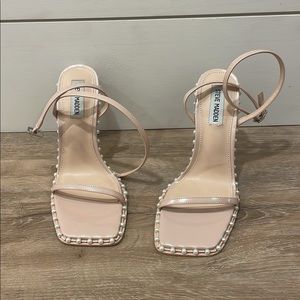 Steve Madden nude Pearl heels